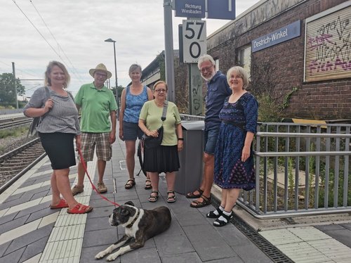 Stadtteilrundgang Mittelheim am 26. Juni 2022