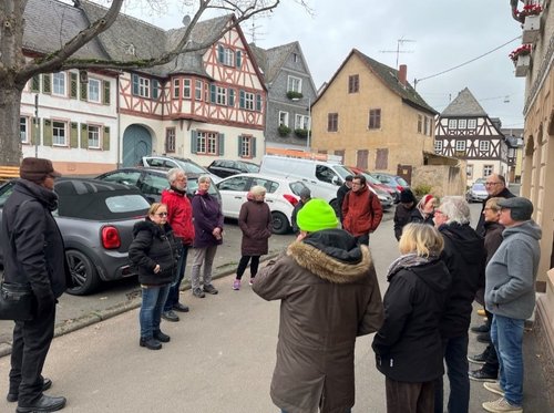 Stadtteilrundgang Oestrich am 27. Nov. 2022