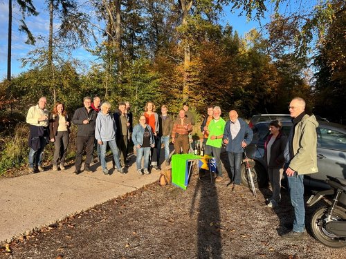 Waldbegang Windvorrangfläche 2-414 am 22.10.2022