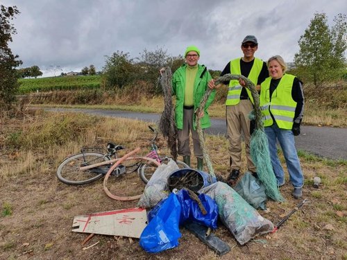 Rhine Clean Up am 10. Sept. 2022