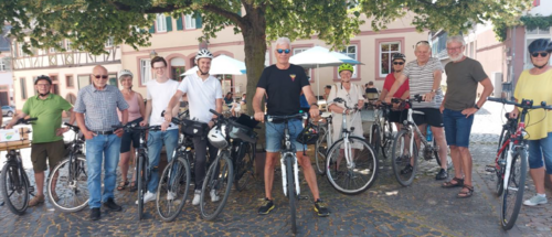 Start der Aktion am Oestricher Marktplatz